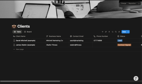 The Client Onboarding System